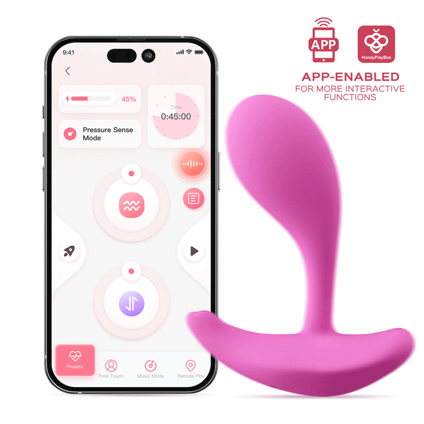 Honey Play Box Oly 2 Pressure Sensing App-Enabled Wearable Vibrator