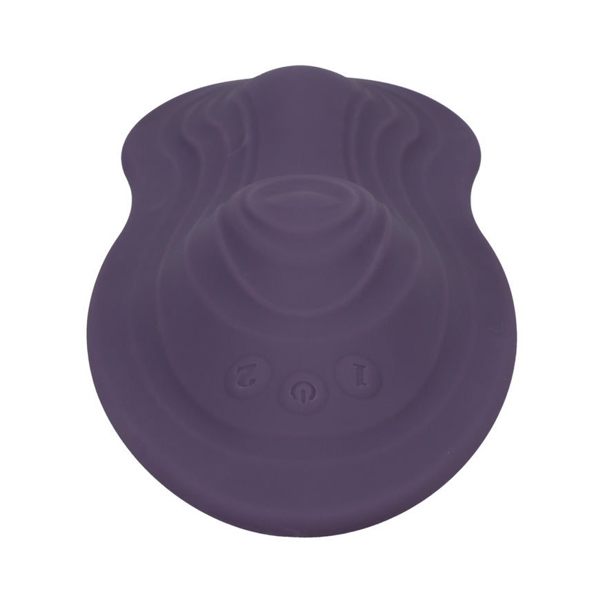 iRide Pleasure Seat Throb with Wireless Remote- Dusty Purple