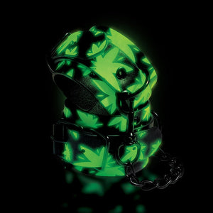 Stoner Vibes Chronic Collection Glow in the Dark Wrist Cuffs