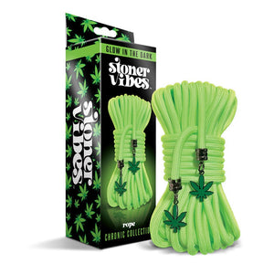 Stoner Vibes Chronic Collection Glow in the Dark Rope 32 ft.