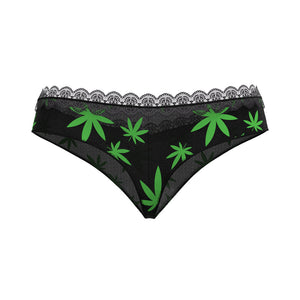 Magic Silk Hazy Dayz Boy Short Pot Leaf