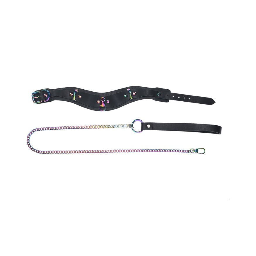 Ouch! Venice Collection Collar with Leash
