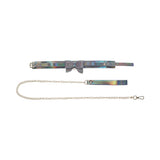 Ouch! International Paris Collection Collar with Leash- Black