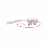 Ouch! International Paris Collection Collar with Leash- Pink