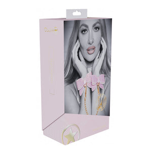 Ouch! International Paris Collection Handcuffs- Pink