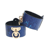 Ouch! International Florence Collection Handcuffs Blue