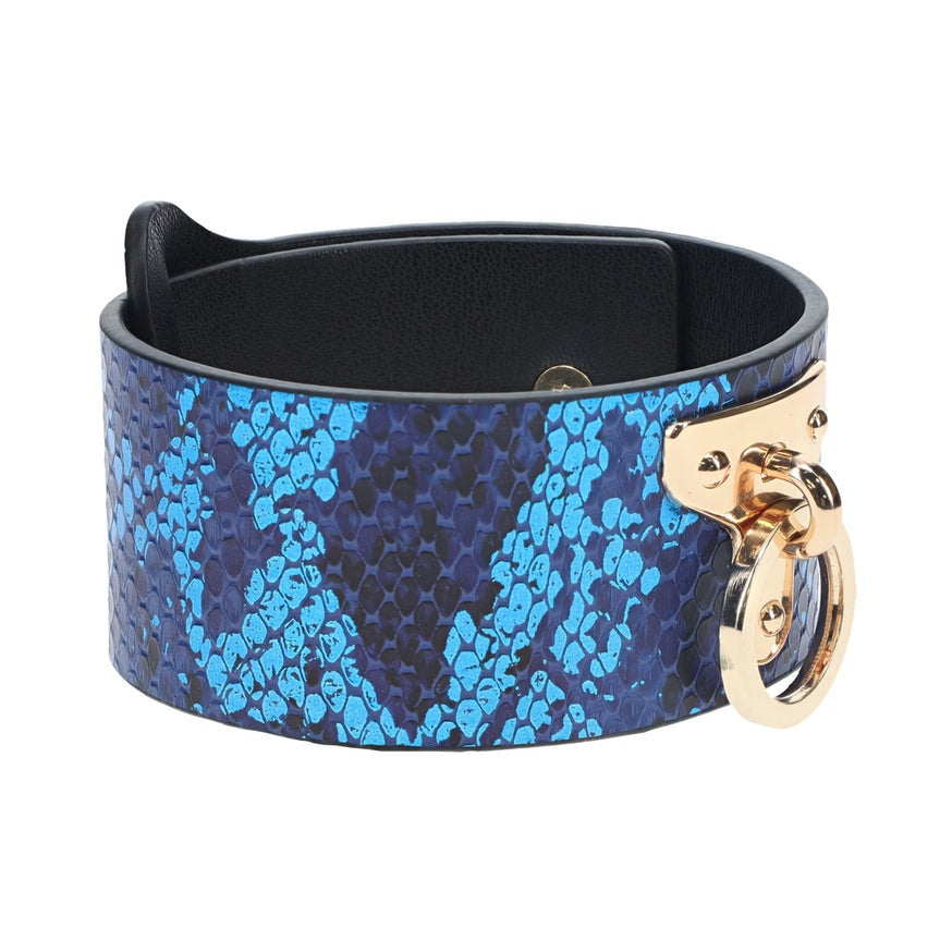 Ouch! International Florence Collection Handcuffs Blue