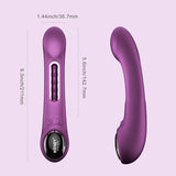 Honey Play Box Tempo Pressure Sensing App-Controlled Tapping G-Spot Vibrator- Purple