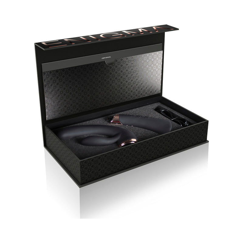 Rocks-Off Enigma Dual Stimulator Black