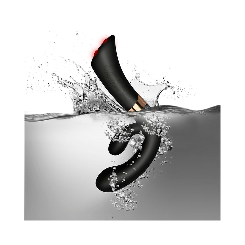 Rocks-Off Enigma Dual Stimulator Black