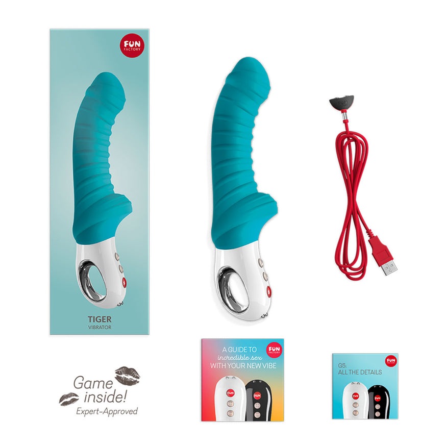 Fun Factory Tiger- Petrol Blue
