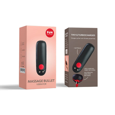 Fun Factory Massage Bullet Vibrator- Black
