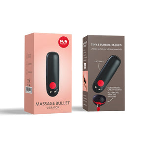 Fun Factory Massage Bullet Vibrator- Black