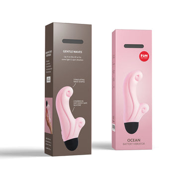 Fun Factory Ocean Battery Vibrator- Baby Rose