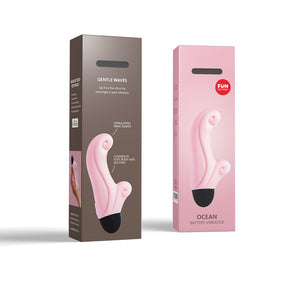 Fun Factory Ocean Battery Vibrator- Baby Rose