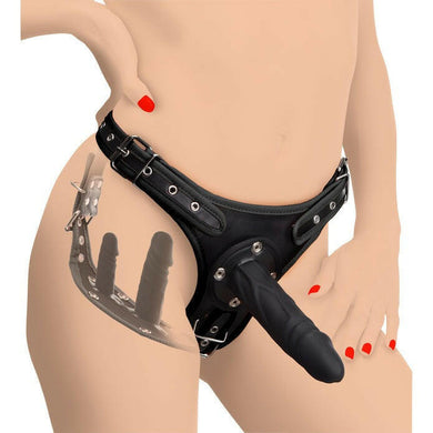 Double Penetration Strap On Harness