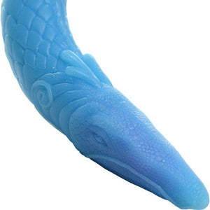 Makara Glow-in-the-Dark Snake 18.25" Silicone Suction Cup Dildo