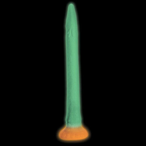 Makara Glow-in-the-Dark Snake 18.25" Silicone Suction Cup Dildo