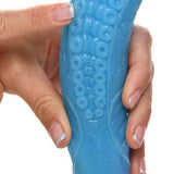 Makara Glow-in-the-Dark Snake 18.25" Silicone Suction Cup Dildo