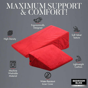 Love Cushion Set Foam Wedge Pillow Set