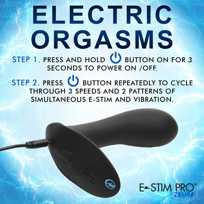 Zeus E-Stim Pro G-Spot Panty Vibe With Remote Control