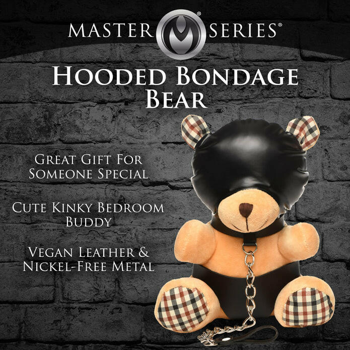 Master Series Teddy Bear Keychain-Hooded