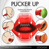 Lickgasm Kiss & Tell Pro Dual-Ended Kissing Vibrator