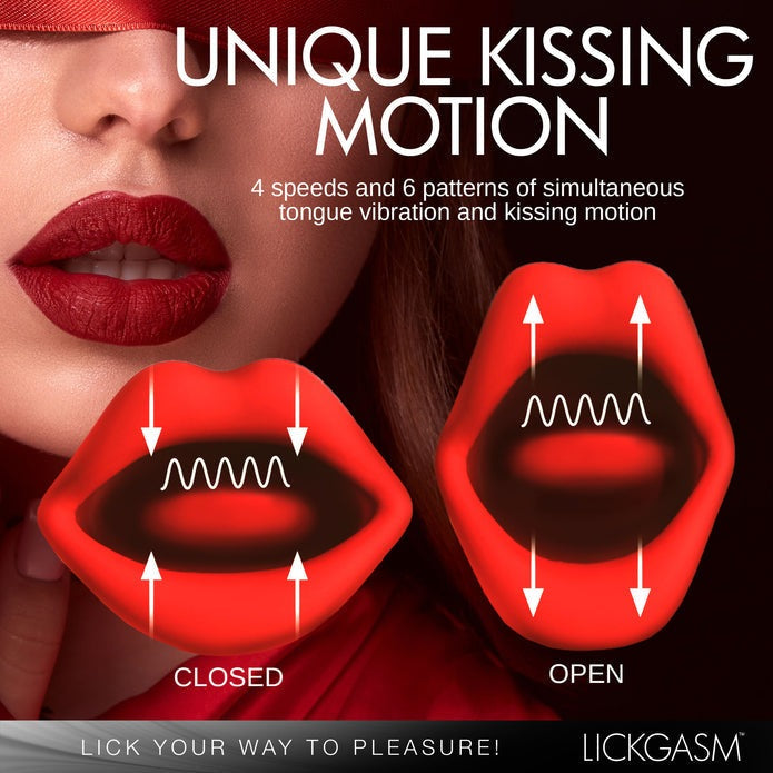 Lickgasm Kiss & Tell Mini Kissing & Vibrating