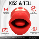 Lickgasm Kiss & Tell Mini Kissing & Vibrating