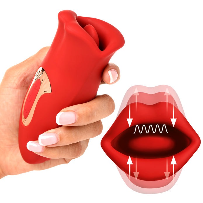 Lickgasm Kiss & Tell Mini Kissing & Vibrating