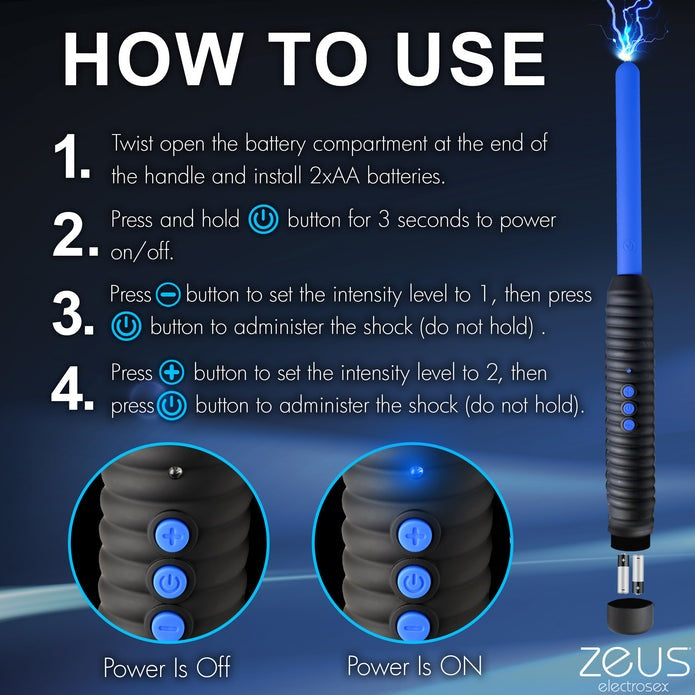 Zeus Shock Rod Zapping Wand