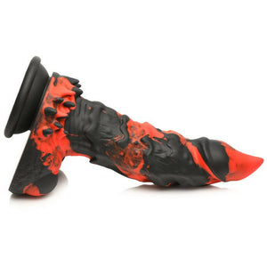 Creature Cocks Fire Demon Monster Silicone Dildo