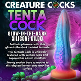 Creature Cocks Tenta-Cock Glow In The Dark Silicone