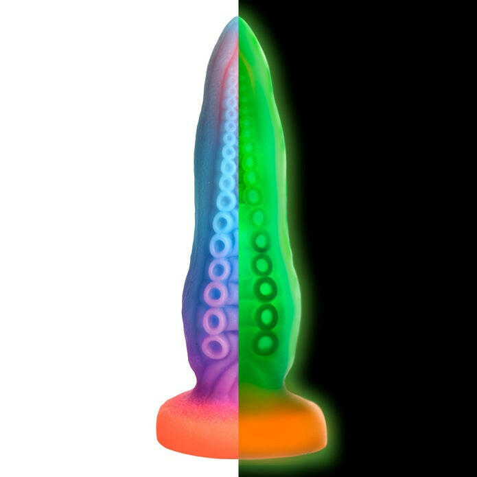 Creature Cocks Tenta-Cock Glow In The Dark Silicone