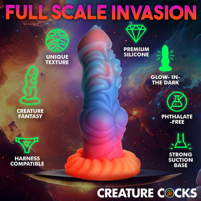 Alien Invader Alien Glow-In-The-Dark