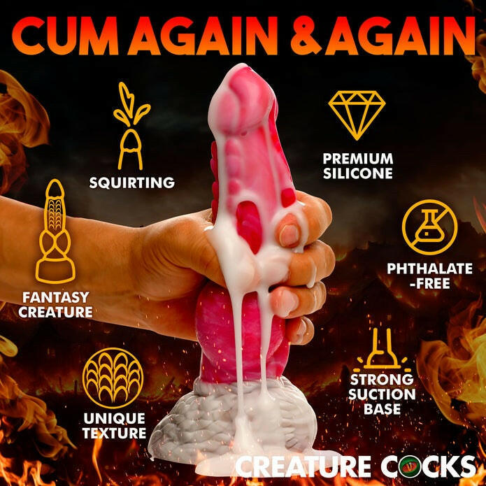 Resurrector Phoenix Squirting Silicone Dildo