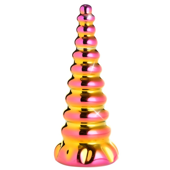 Twilight Rainbow Glass Dildo