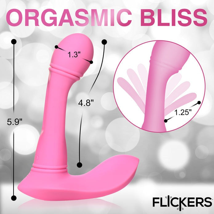 Inmi G-Flick Flicking G-Spot Vibrator W/ Remote