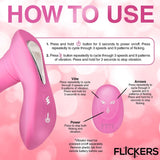 Inmi G-Flick Flicking G-Spot Vibrator W/ Remote