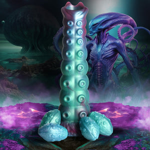 Galactic Breeder Ovipositor Silicone Dildo