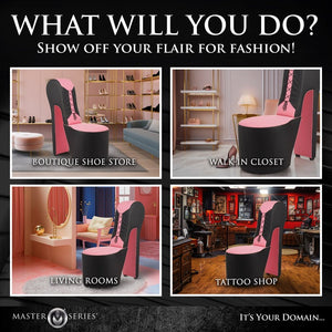 Stiletto Sex Chair - Pink