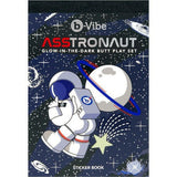 B-Vibe Asstronaut Glow-In-The-Dark Butt play Set