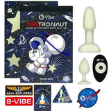 B-Vibe Asstronaut Glow-In-The-Dark Butt play Set