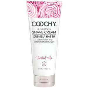 Coochy Shave Cream-Frosted Cake