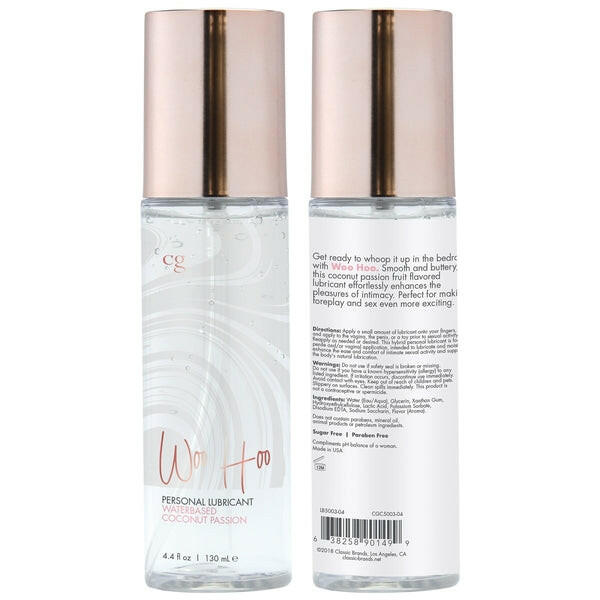 CG Woo Hoo Personal Lubricant-Coconut Passion 4.4oz