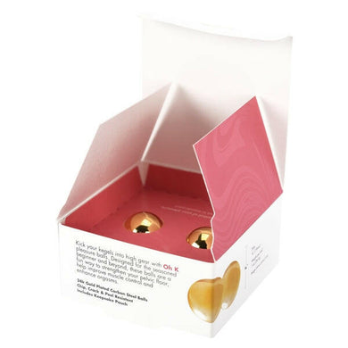 CG Pleasure Balls 24K Gold Plated Set