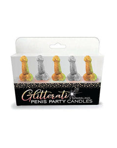 Glitterati Penis Candle Set