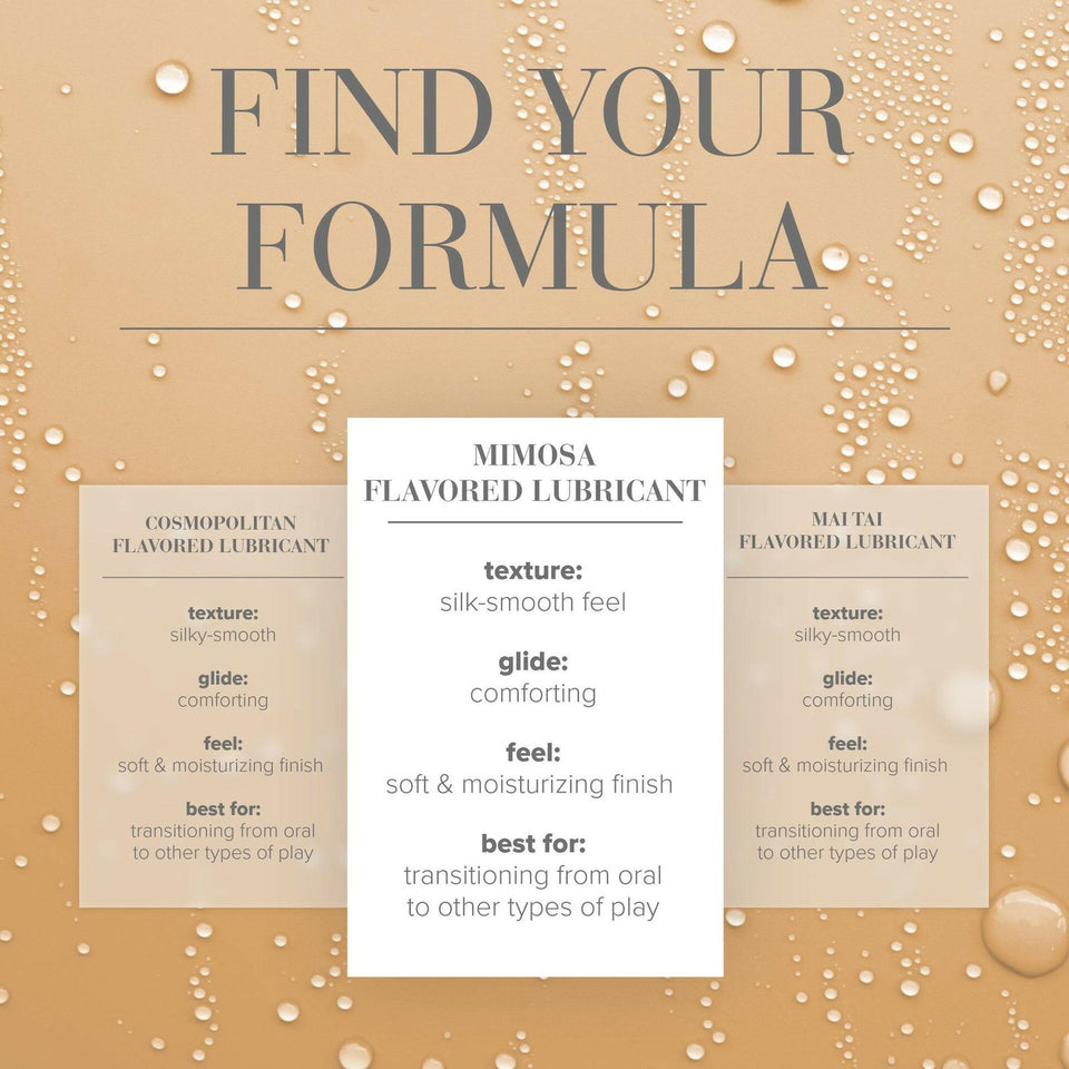 Mimosa Flavored Lubricant