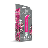 Buzzed 7" G Spot Vibe, Ten Function, Blazing Beauty w/storage bag