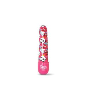 Pop Tease Classic Vibrator, Kiss Me, Pink w/storage bag